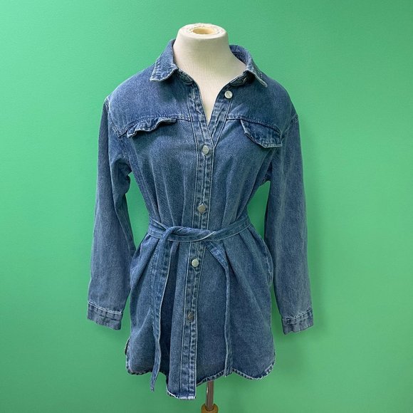 COPY - Superdown | Kelsie Denim Dress - Picture 1 of 3